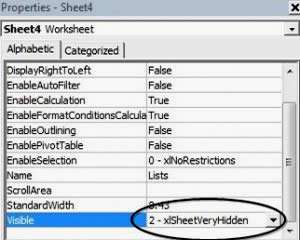 VBA properties