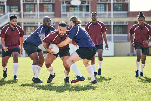 The sport of rugby was invented at Rugby School