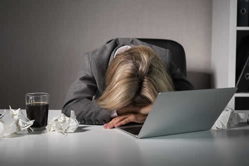 Too-busy workloads lead to exhaustion and burnout